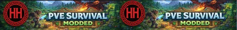 HoundedHytale PVE SURVIVAL MODDED banner