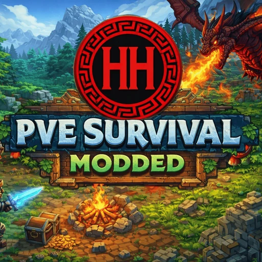 HoundedHytale PVE SURVIVAL MODDED icon